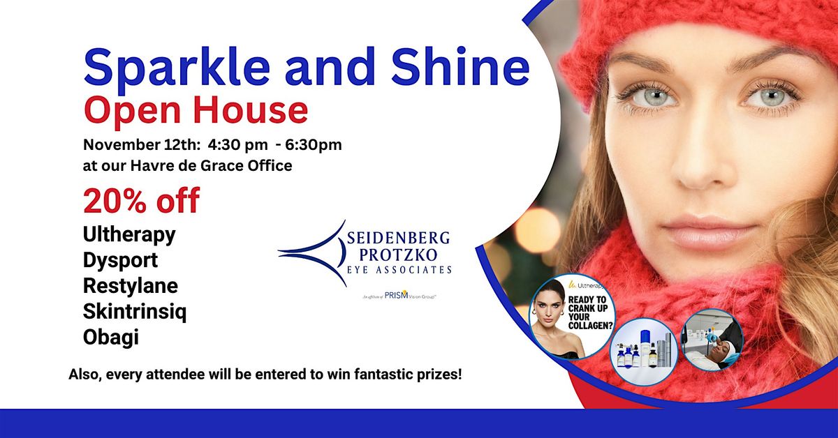 Sparkle and Shine Open House