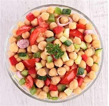 Healthy & Easy Snacks Chickpea Salad