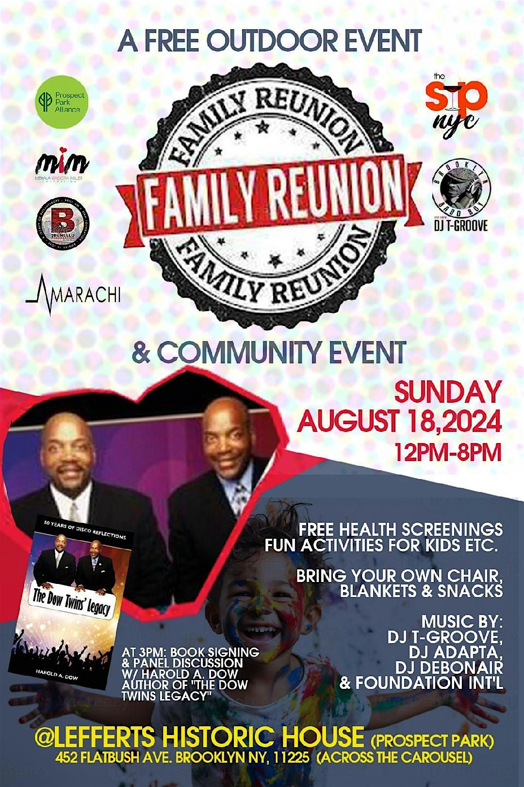 FAMILY REUNION & Community Health Event