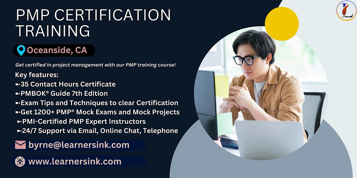 Raise your Profession with PMP Certification In Oceanside, CA