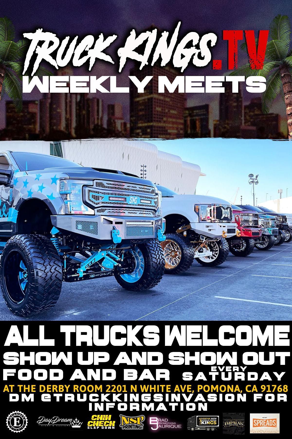 Truck Kings Summer Weekly Car Show 2022, The Derby Room Pomona at