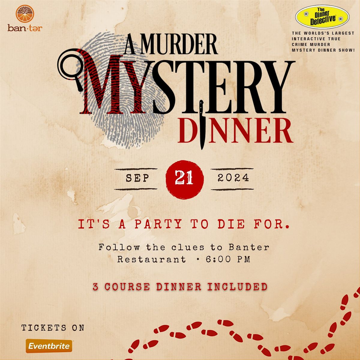 M**der MYSTERY DINNER