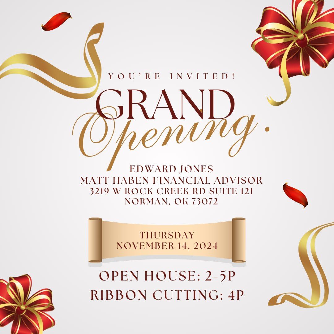 Grand Opening and Ribbon Cutting Ceremony