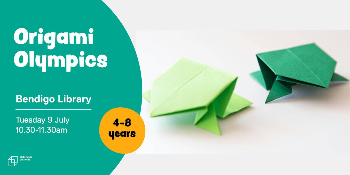Origami Olympics (Ages 4-8 years)