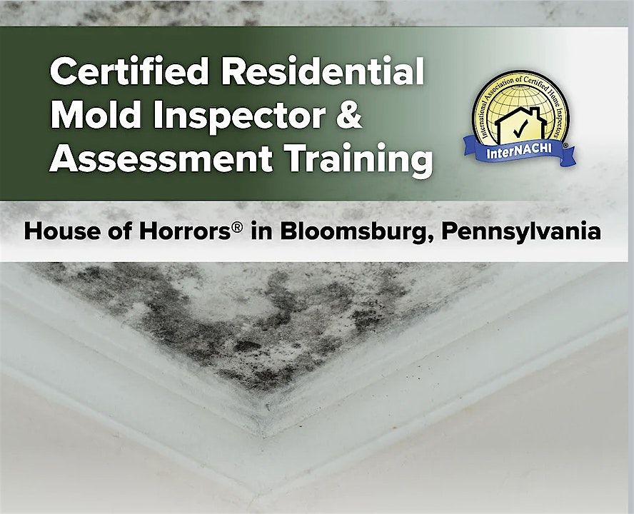2-Day Certified Residential Mold Inspector & Assessment Training (PA)