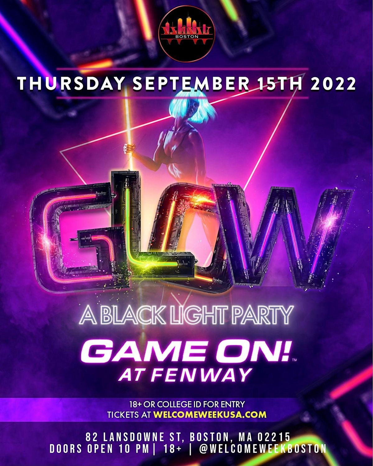 Glow Party - Welcome Week
