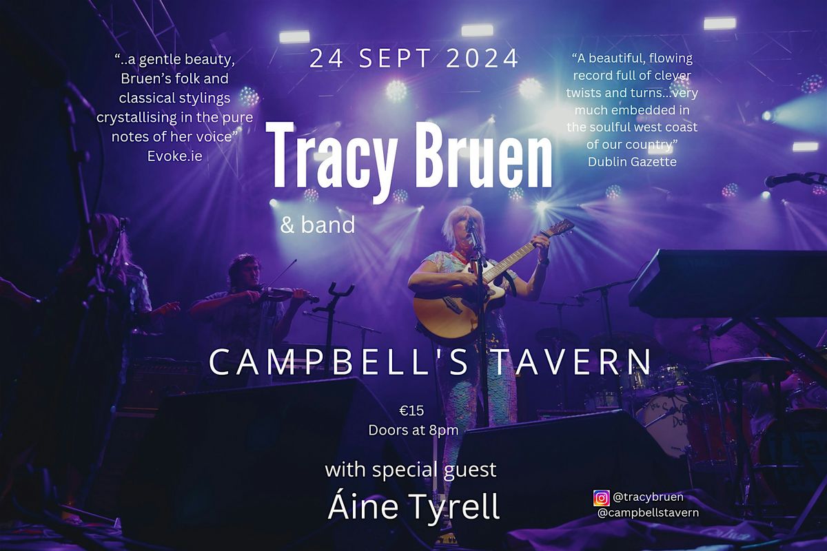 Tracy Bruen & Band - LIVE IN CONCERT!