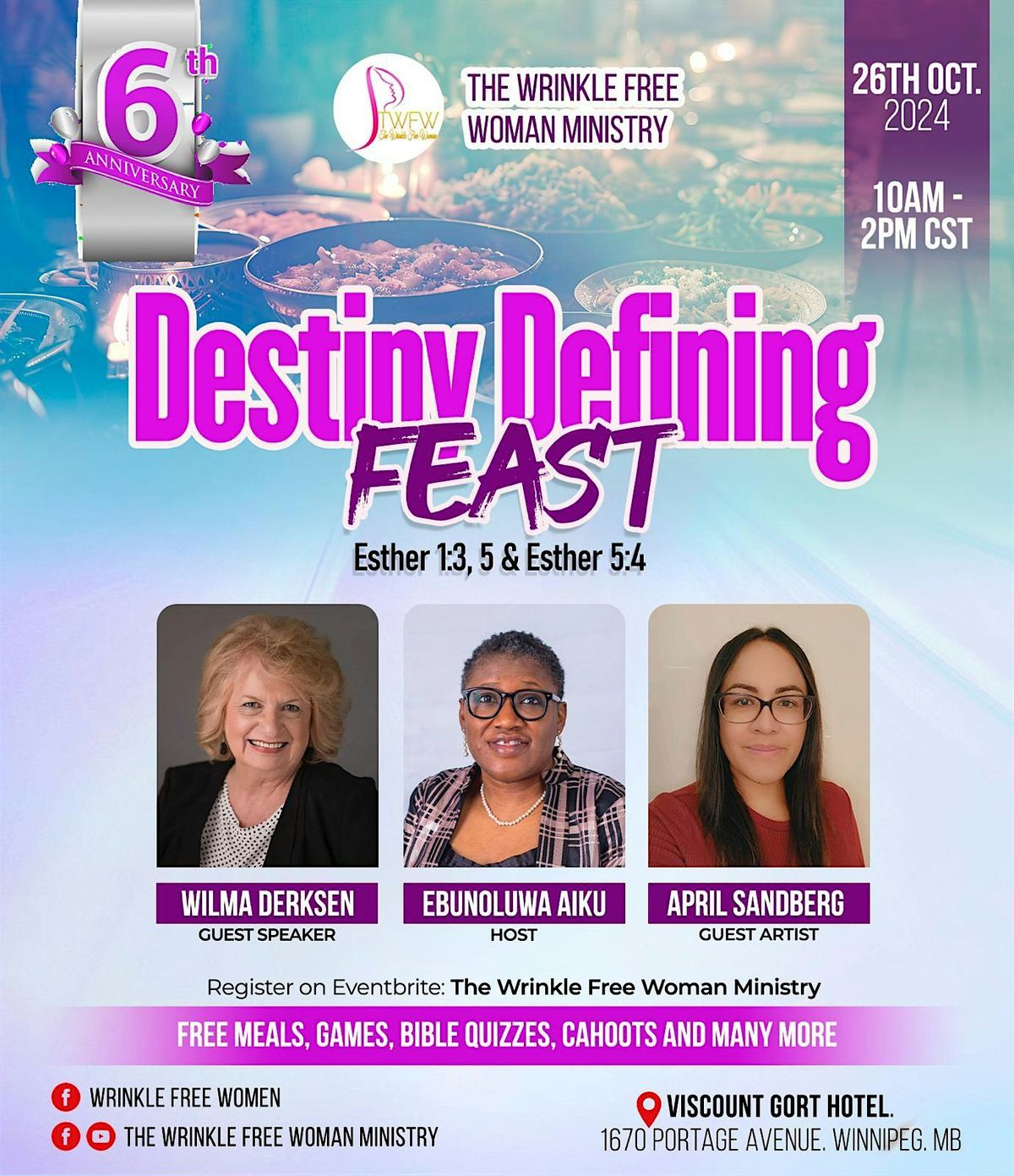 The Wrinkle Free Woman Ministry - 6th Annual Conference