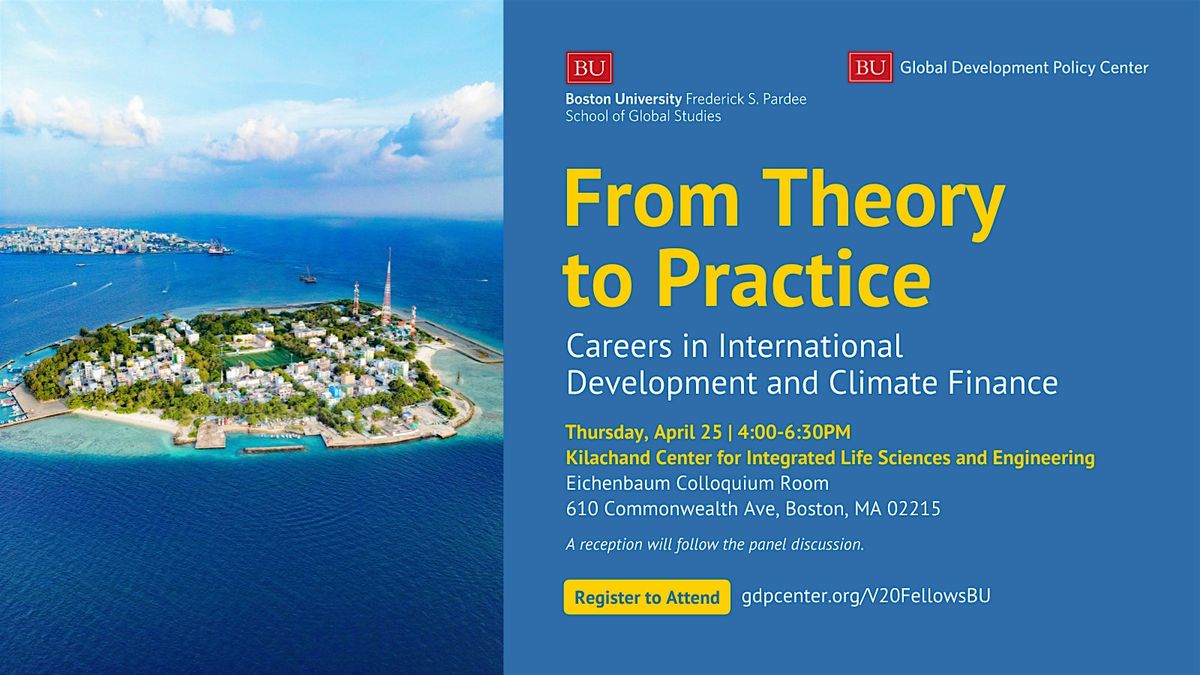 From Theory to Practice: Careers Development and Climate Finance