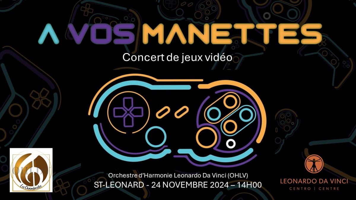 \u00c0 VOS MANETTES - St-L\u00e9onard - Les Chambristes de l'OHLDV