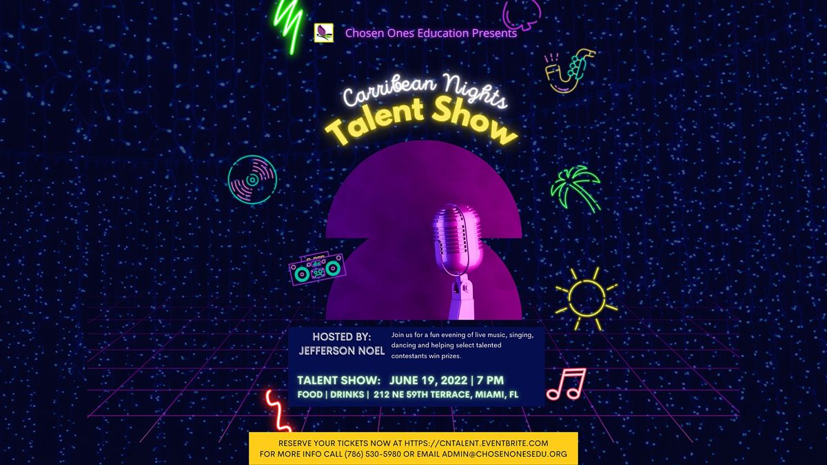 Caribbean Nights and Talent Show