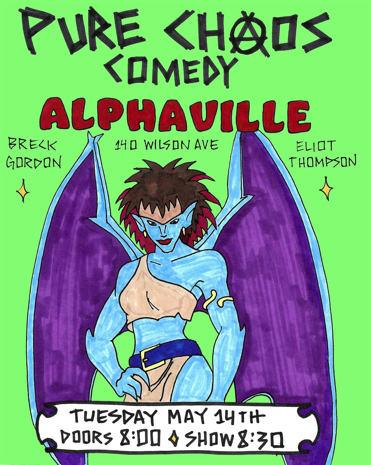 Pure Chaos Comedy at Alphaville