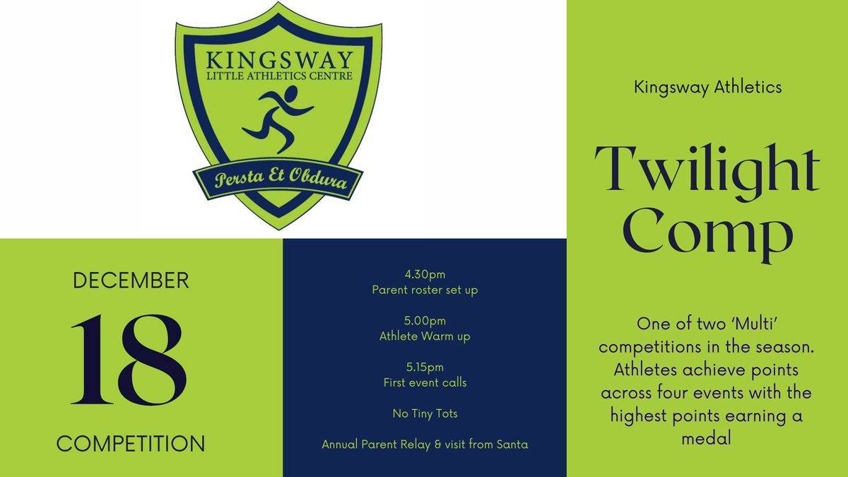 Kingsway Xmas Twilight Program