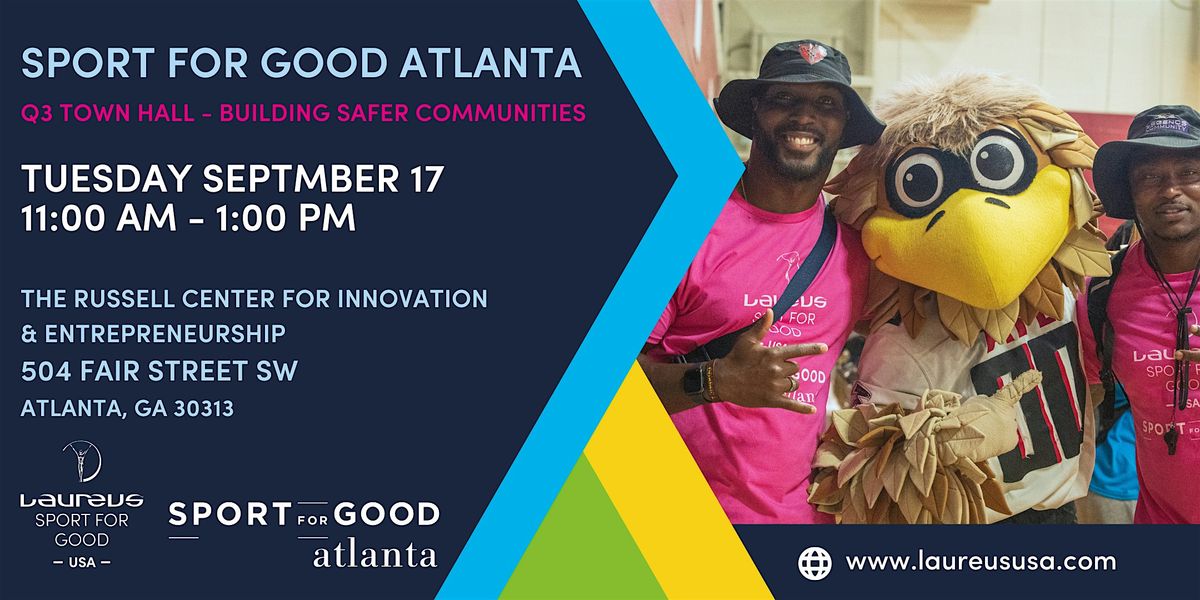 Sport for Good Atlanta Q3 Town Hall