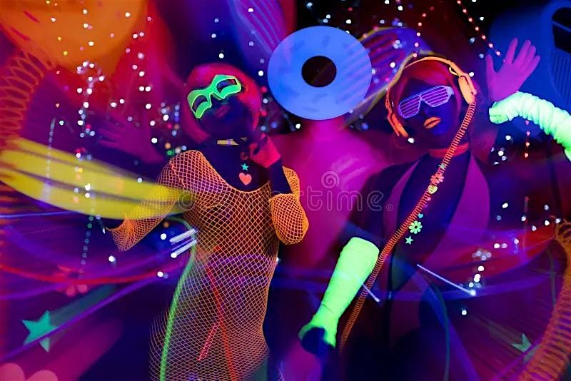 Fluorescent Fantasy: Neon L*ngerie Dance Party!