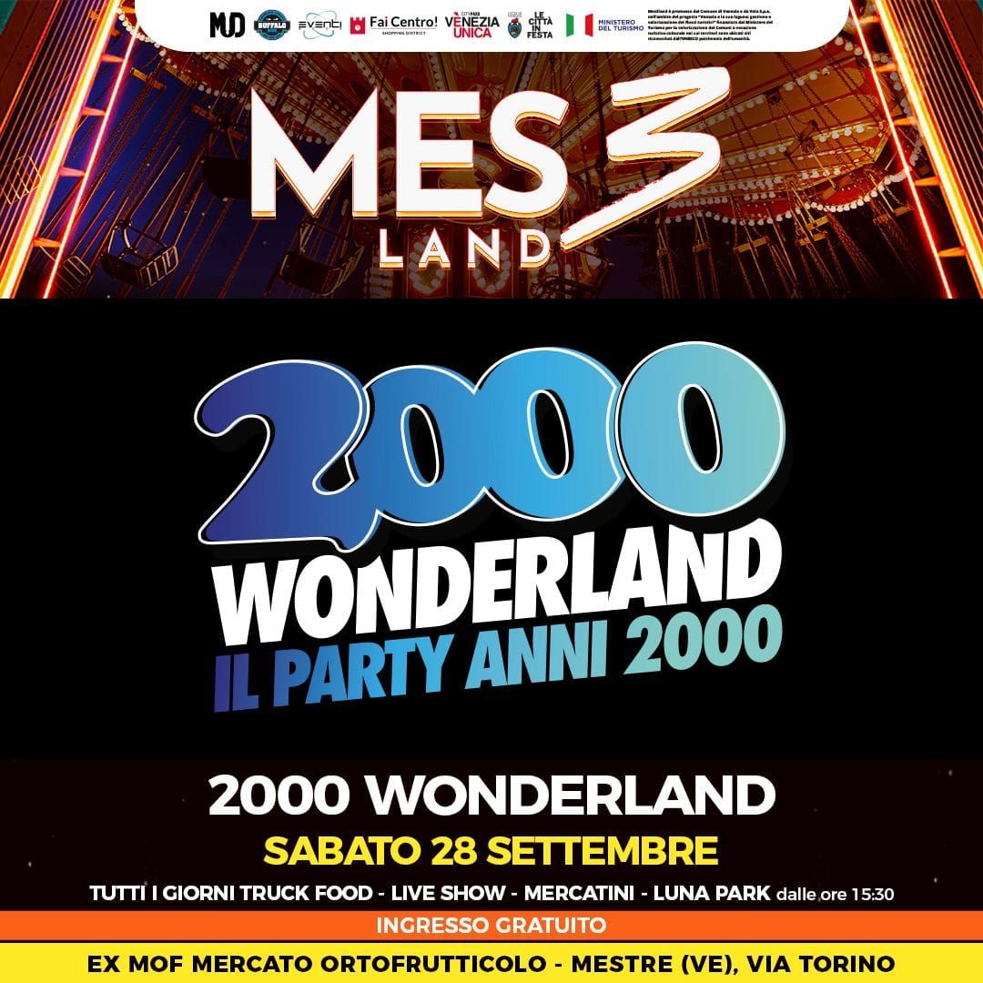 2000 Worderland a Mes3land - ex mof - via Torino  - Mestre ( Ve)