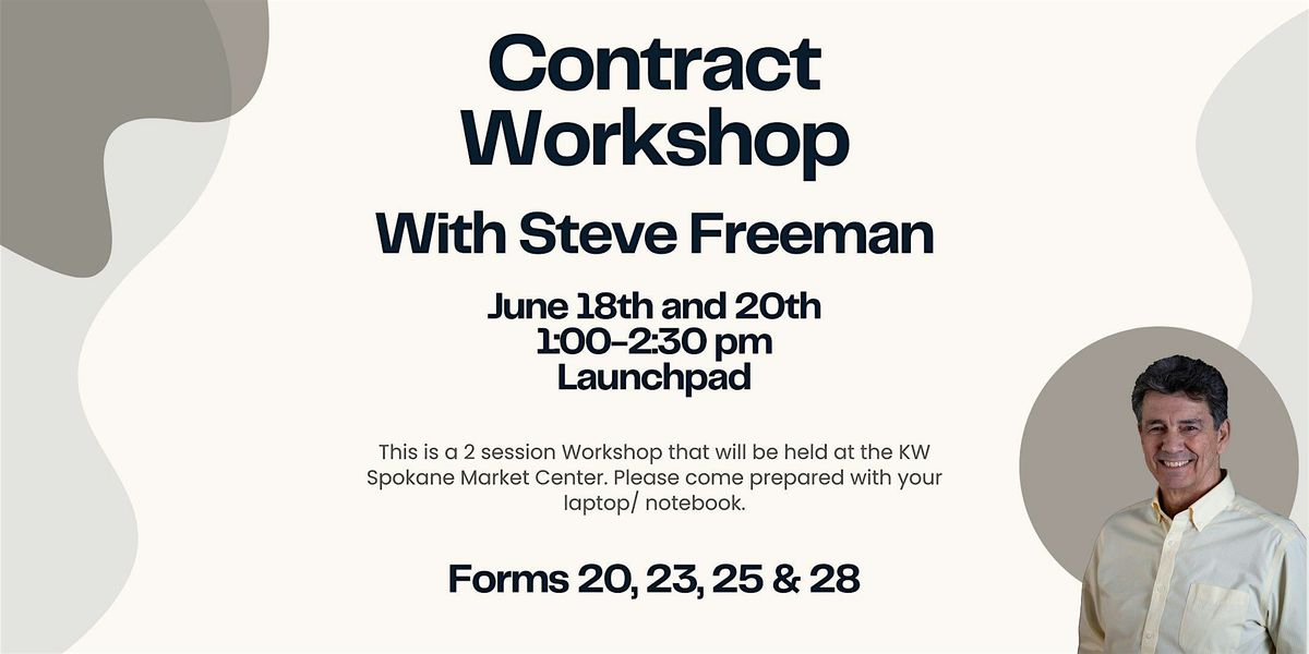 Contract Workshop: Forms 20, 23, 25 & 28