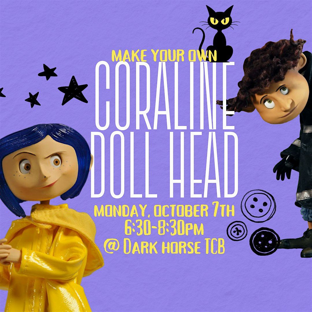 Coraline Doll Heads