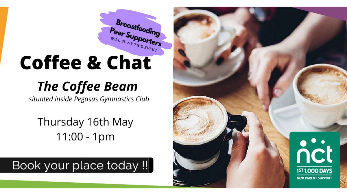 Coffee & Chat 11.00 - 1.00pm