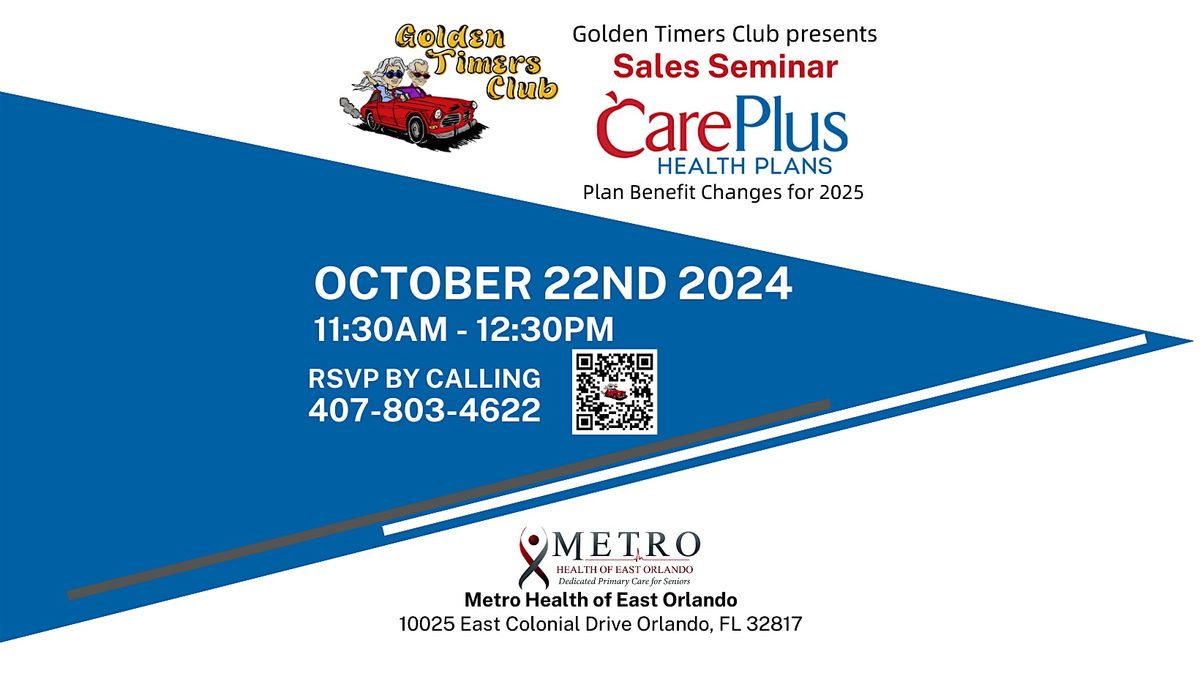 Sales Seminar about CarePlus Plan Benefit Changes for 2025