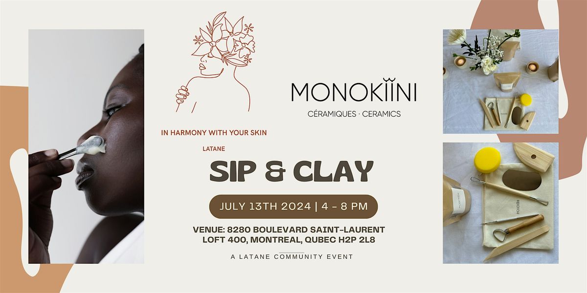 SIP & CLAY - A LATANE COMMUNITY EVENT