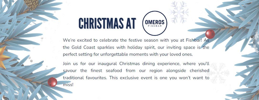 Chrlstmas Lunch @ Omeros Fish Bar