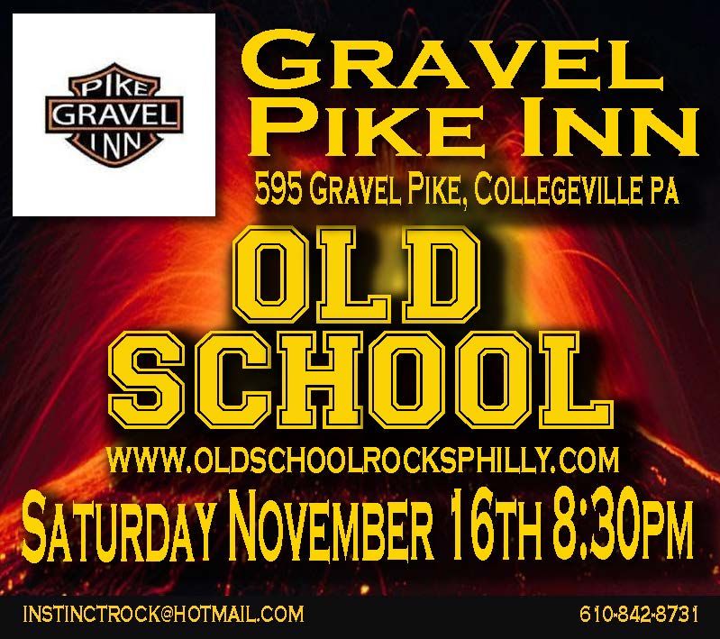 OLD SCHOOL RETURNS TO the Gravel Pike!