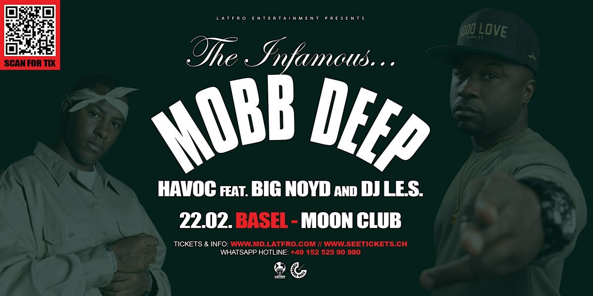 Mobb Deep (Havoc, Big Noyd, DJ.L.E.S.) Live in Basel