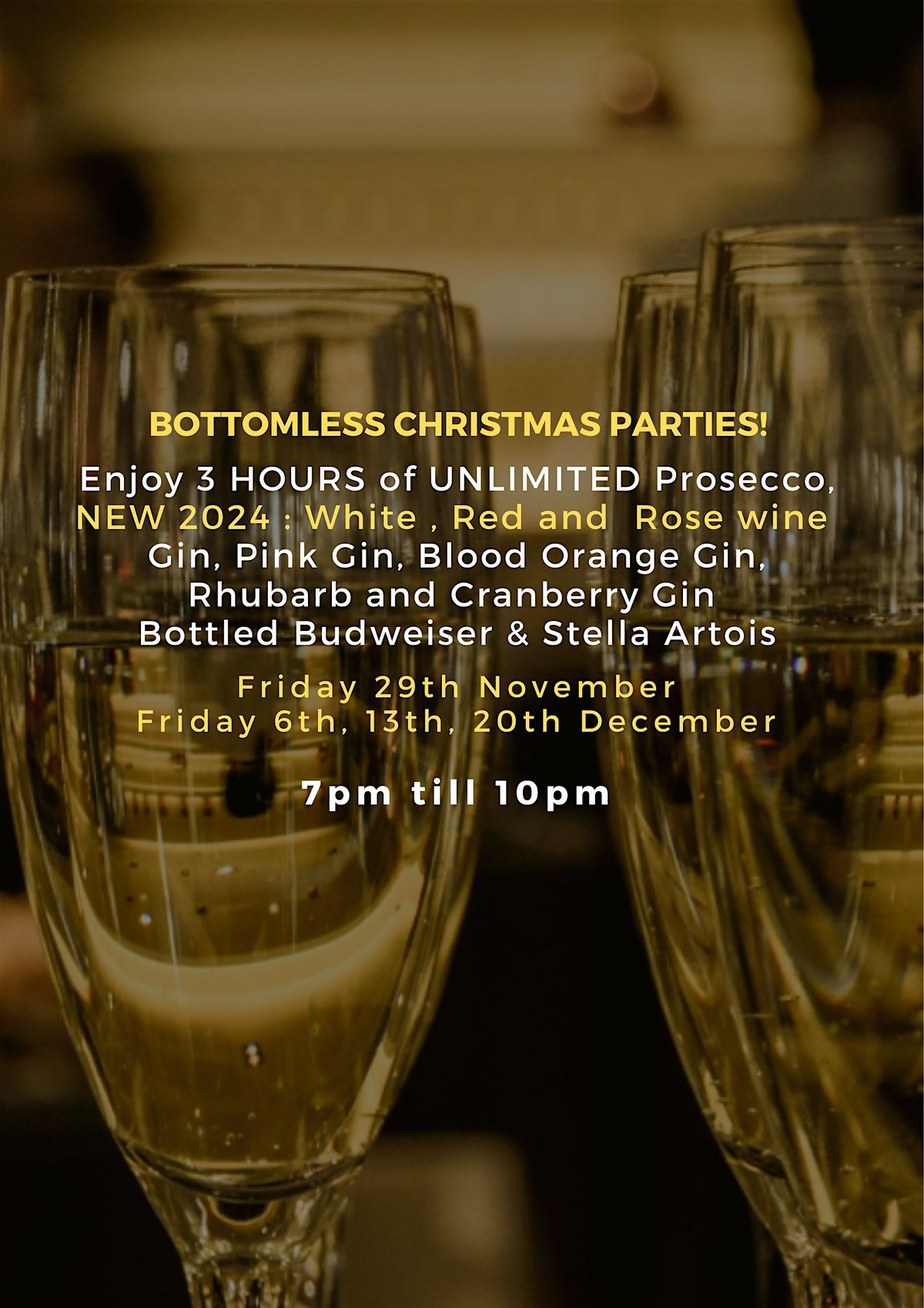 Bottomless Christmas Party 2024