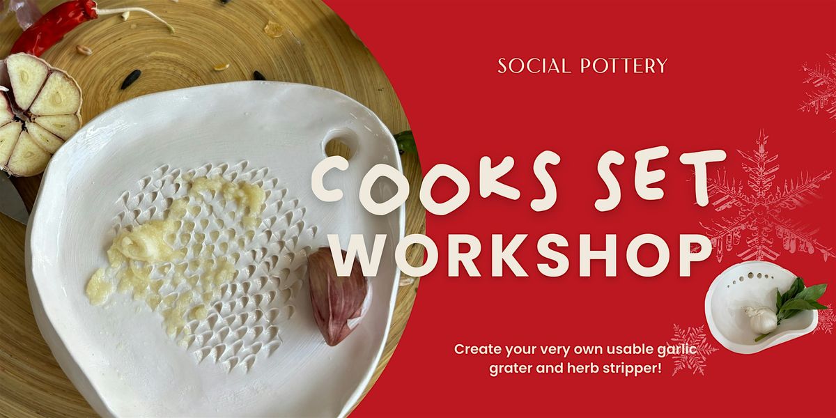 Handmade Gift Series - Ceramic Cook's Set Workshop