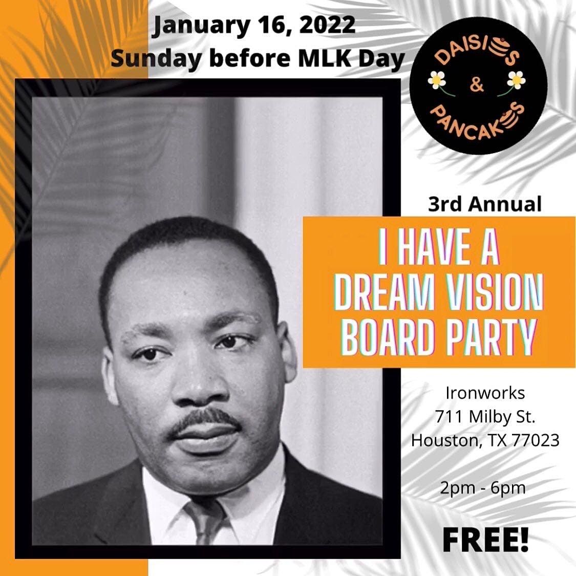 I Have A Dream Vision Board Party