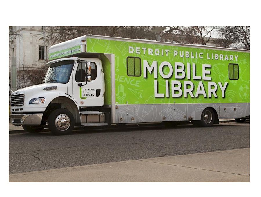 DPL Mobile Library and BRE at Sojourner Truth Homes