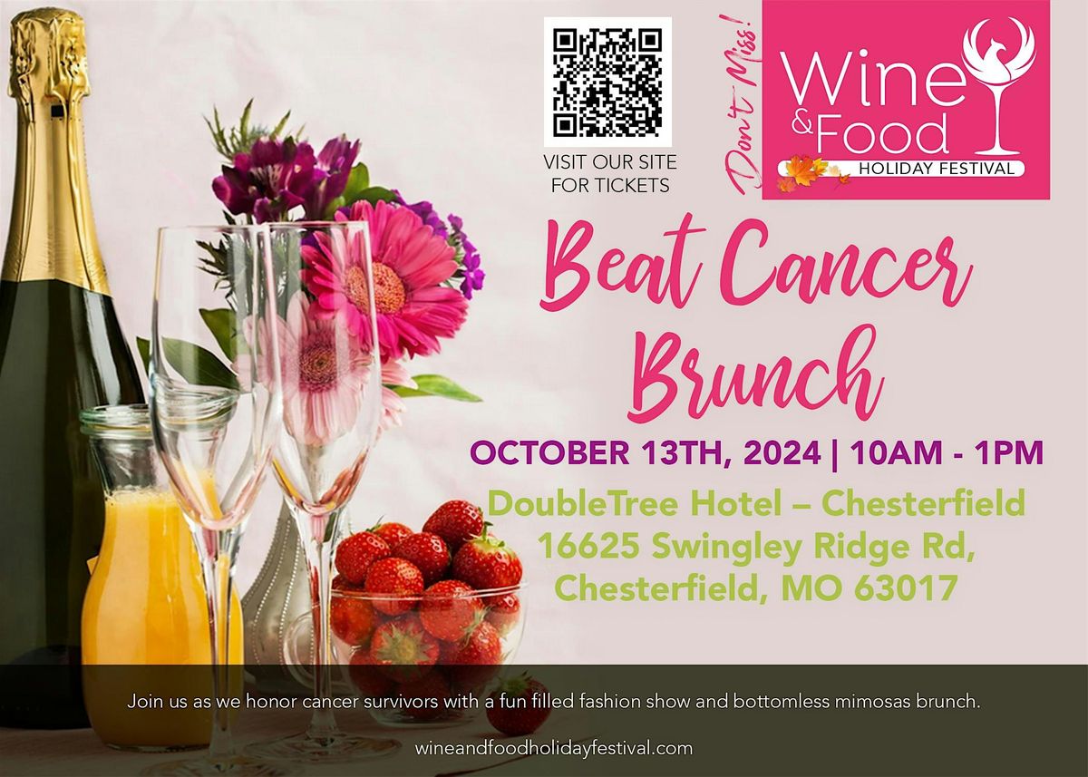 Beat Cancer Brunch - Wine and Food Holiday Festival