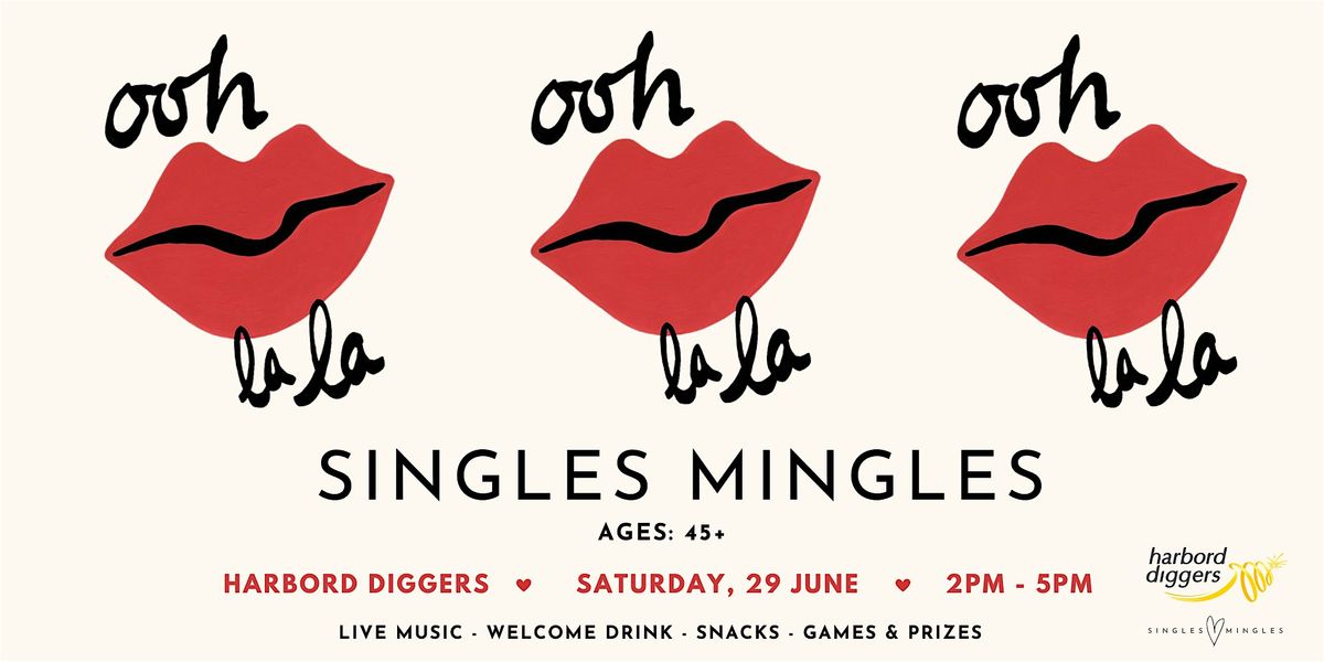 SINGLES MINGLES AT HARBORD DIGGERS 45+