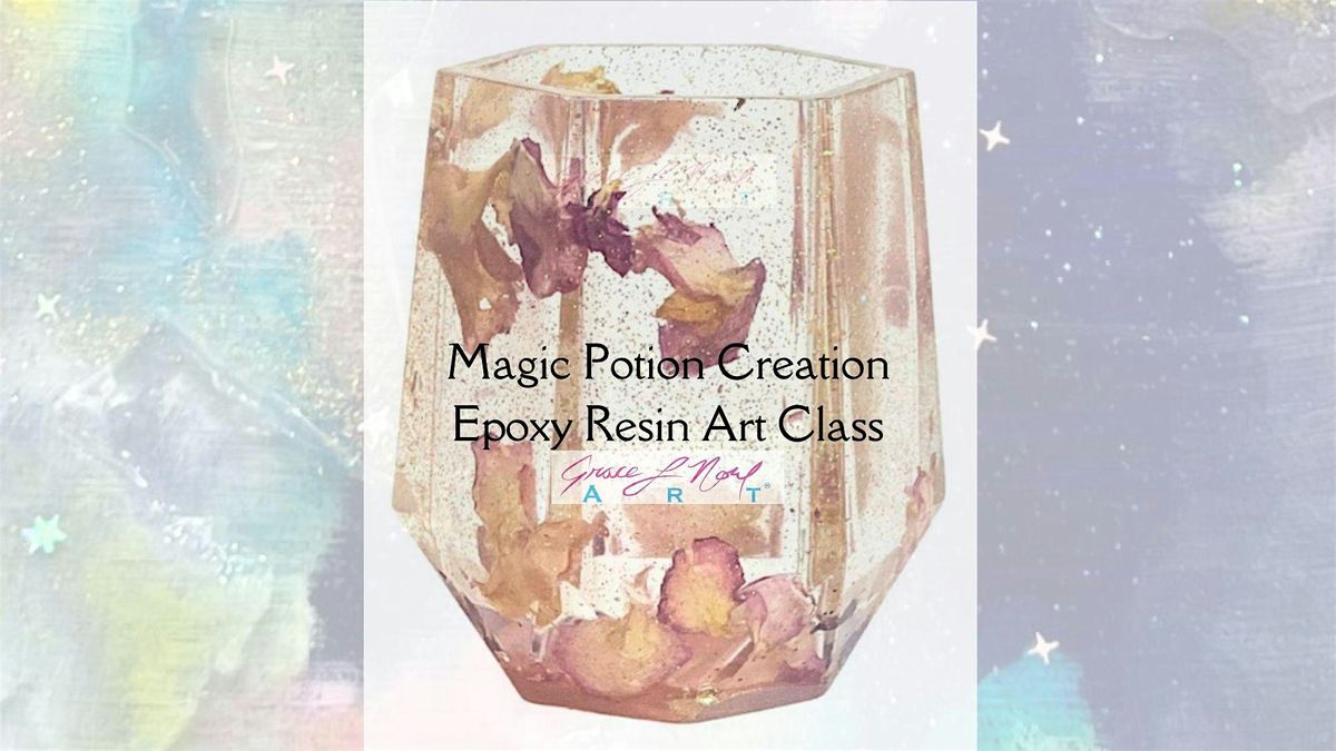 Magic Potion Creation Art Class | Grace Noel Art