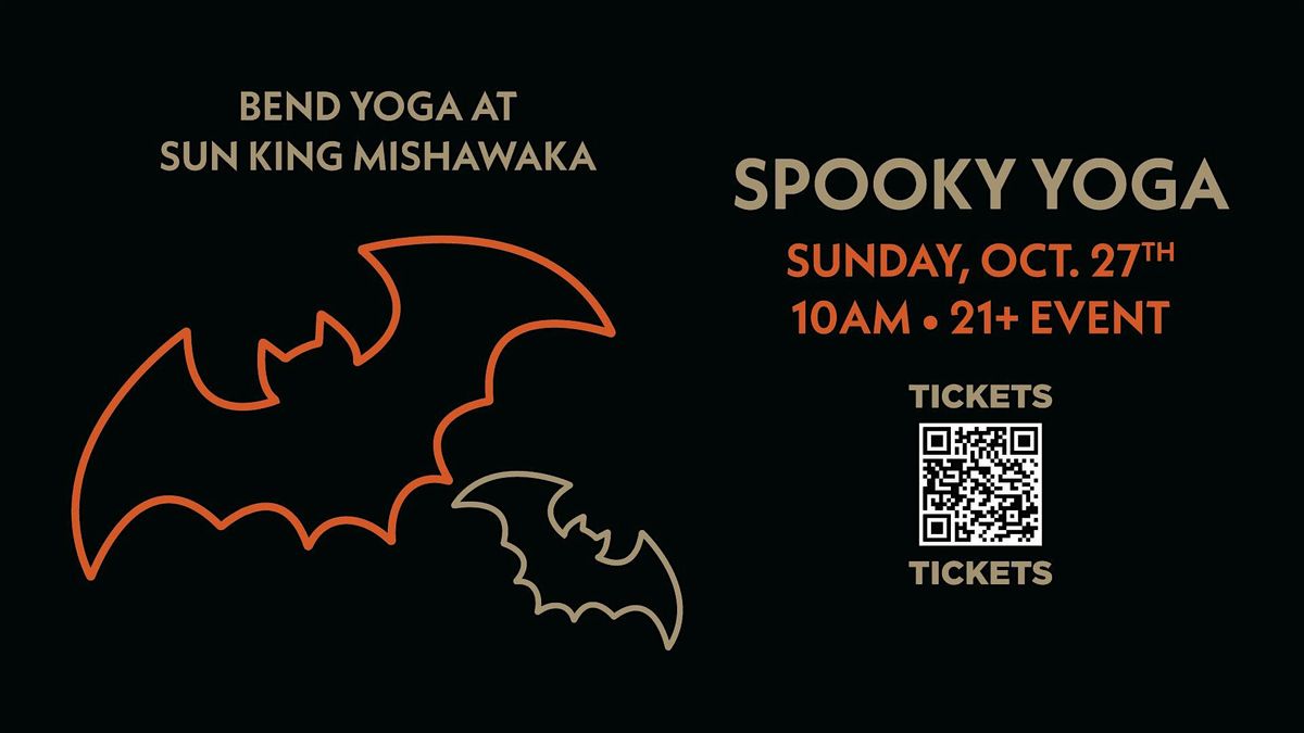 Spooky Flow Yoga: Halloween Themed Bend Yoga at Sun King Mishawaka