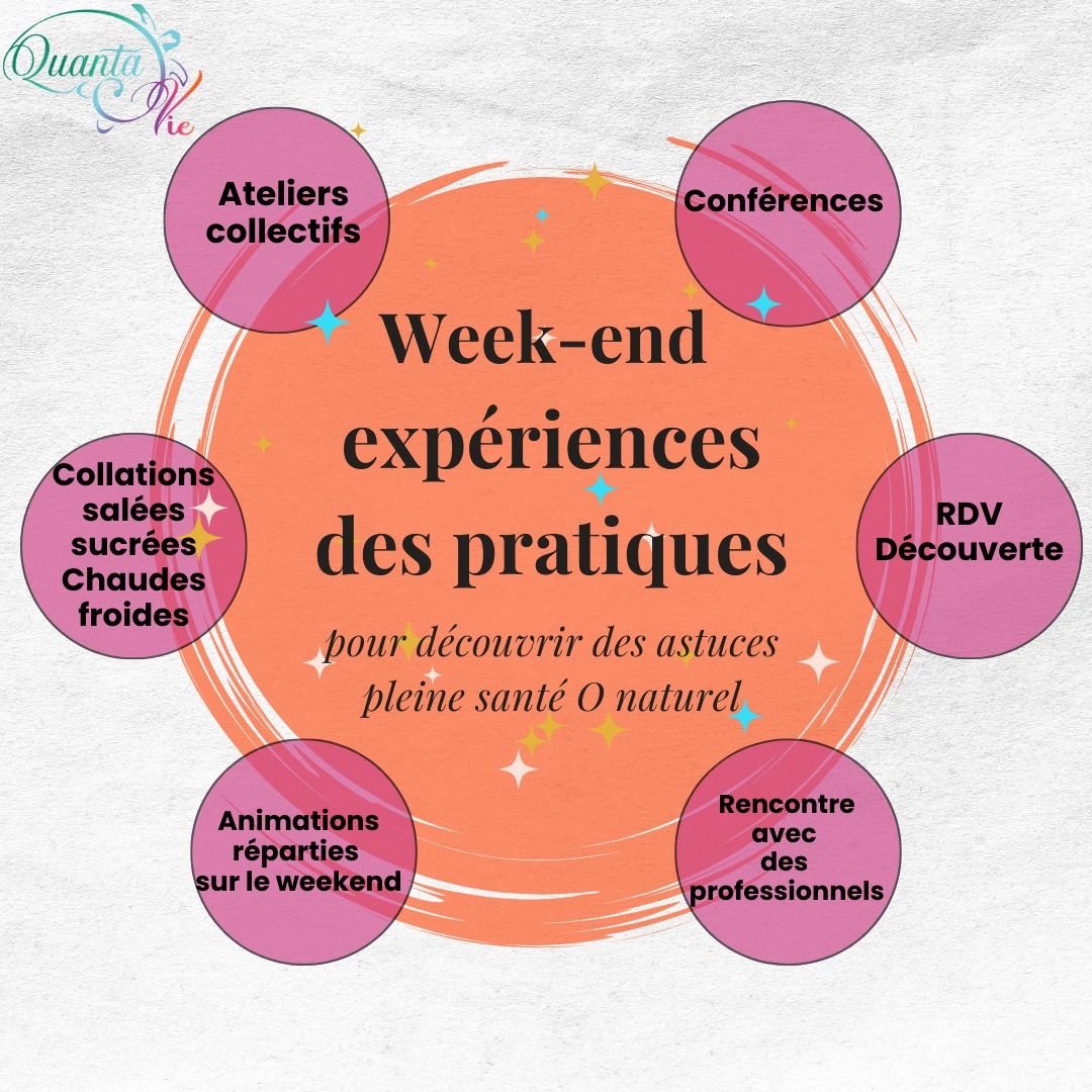 Weekend exp\u00e9rience des pratiques du Bien-\u00eatre