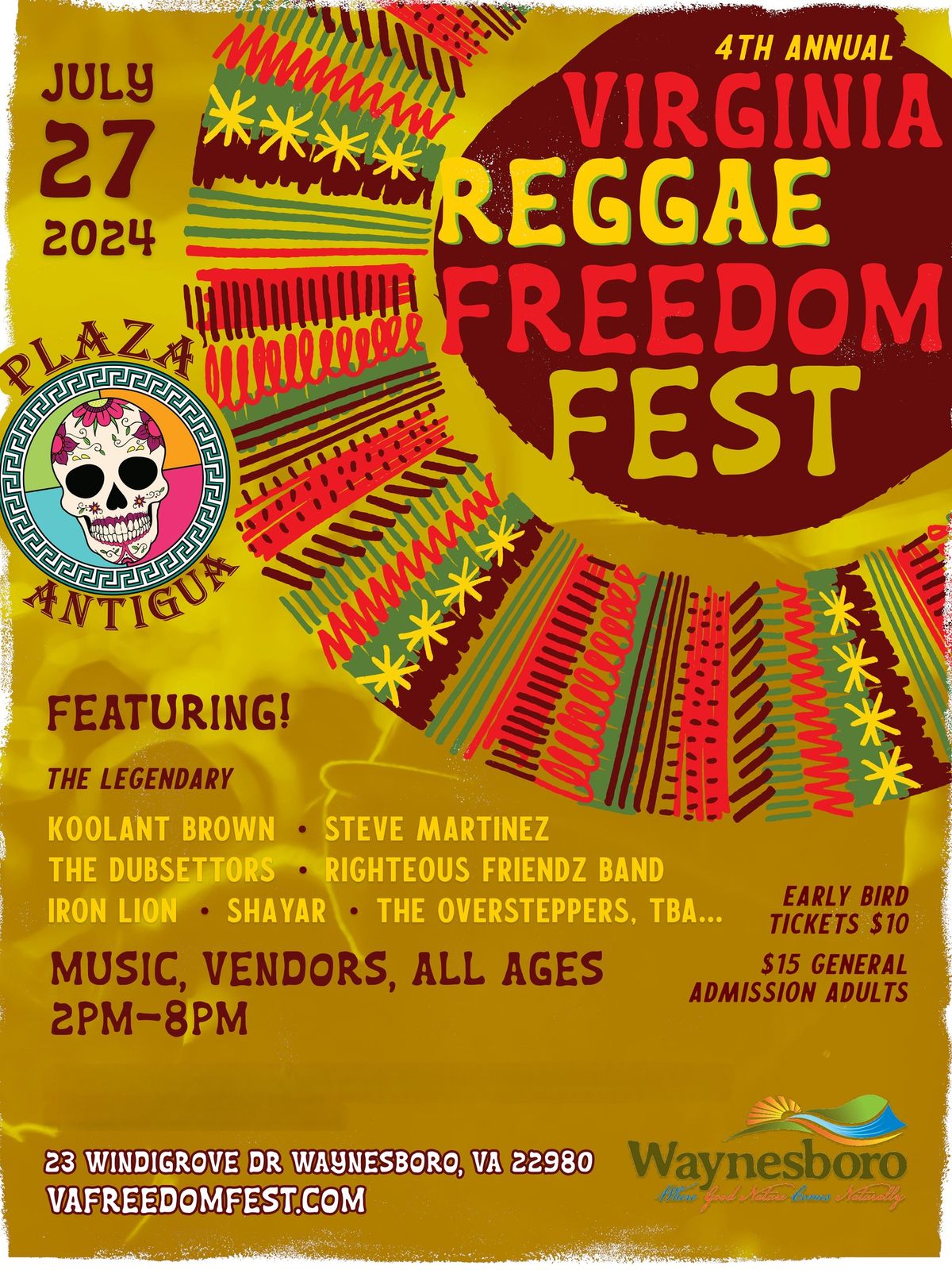 Virginia Reggae Freedom Festival
