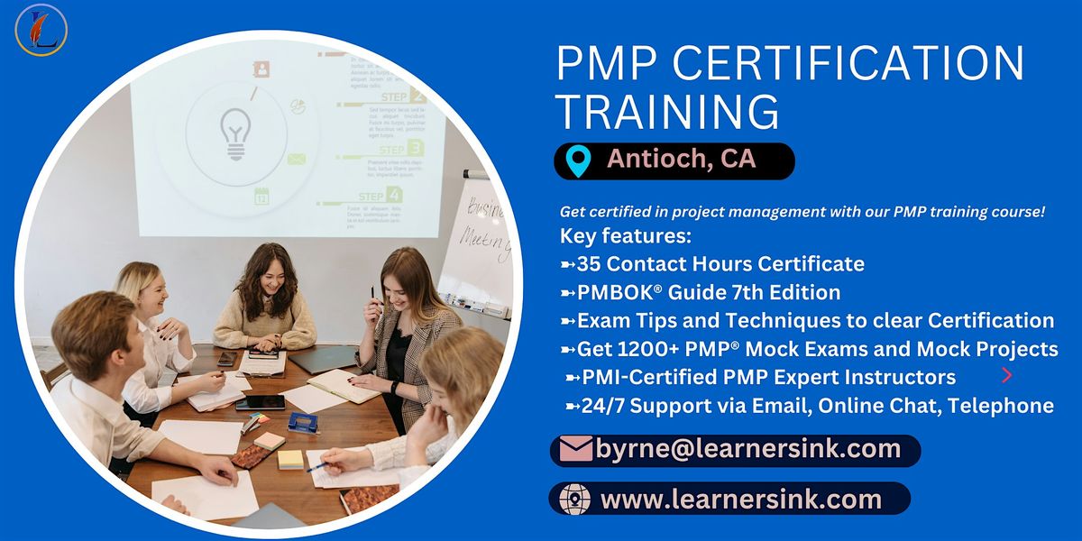 Raise your Career with PMP Certification In Antioch, CA