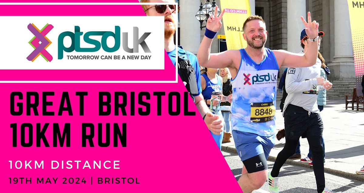 2024 Great Bristol 10km Run to support PTSD UK