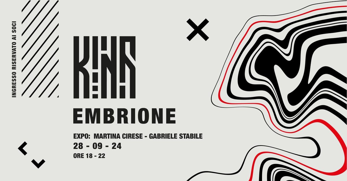 Embrione - Double Solo Martina Cirese \/ Gabriele Stabile