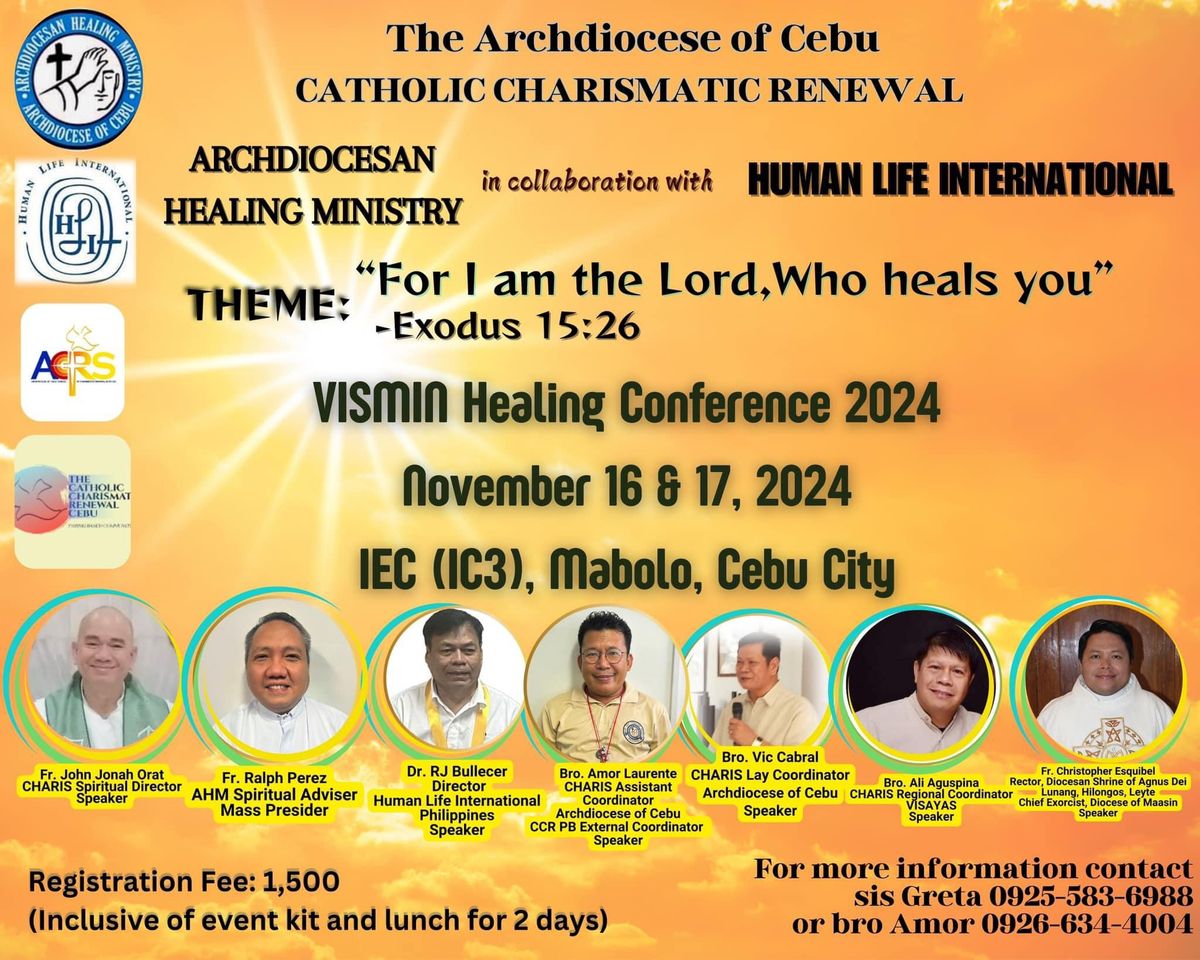 VISMIN HEALING CONFERENCE 2024