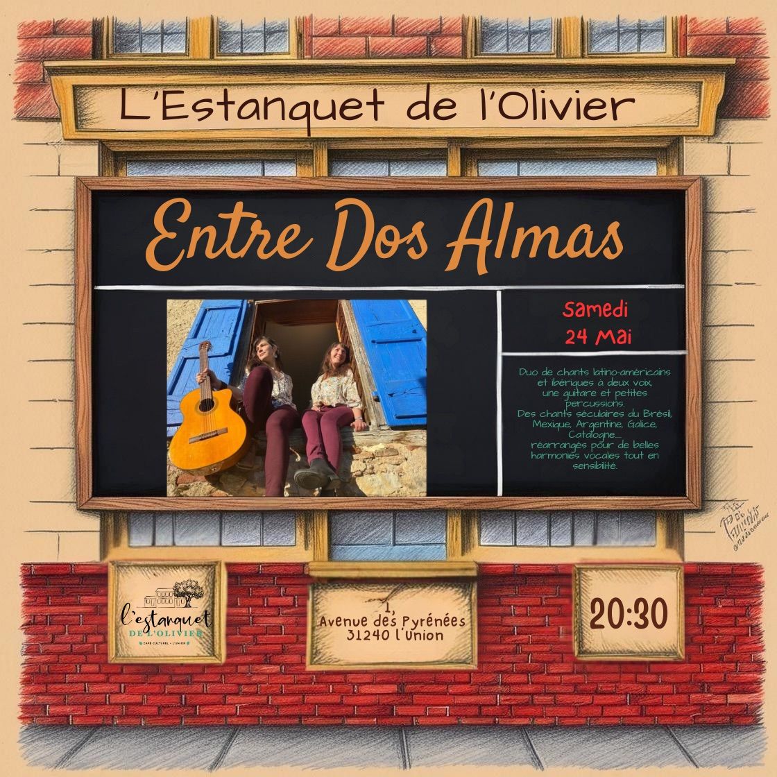 Entre Dos Almas : Voyage Musical Latino-Am\u00e9ricain Ib\u00e9rique