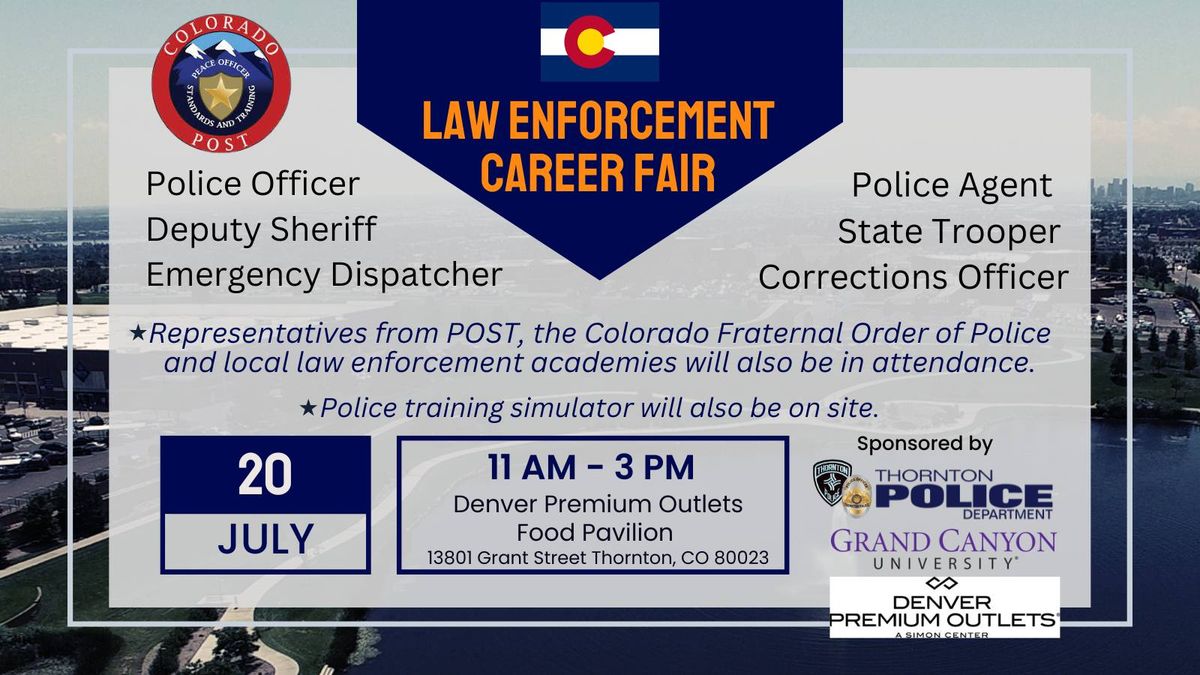 Colorado Law Enforcement Career Fair