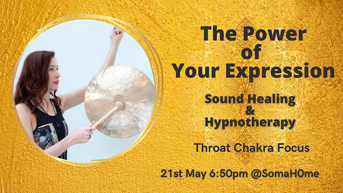 Sound healing & hypnotherapy THROAT CHAKRA\/Communication ACTIVATOR