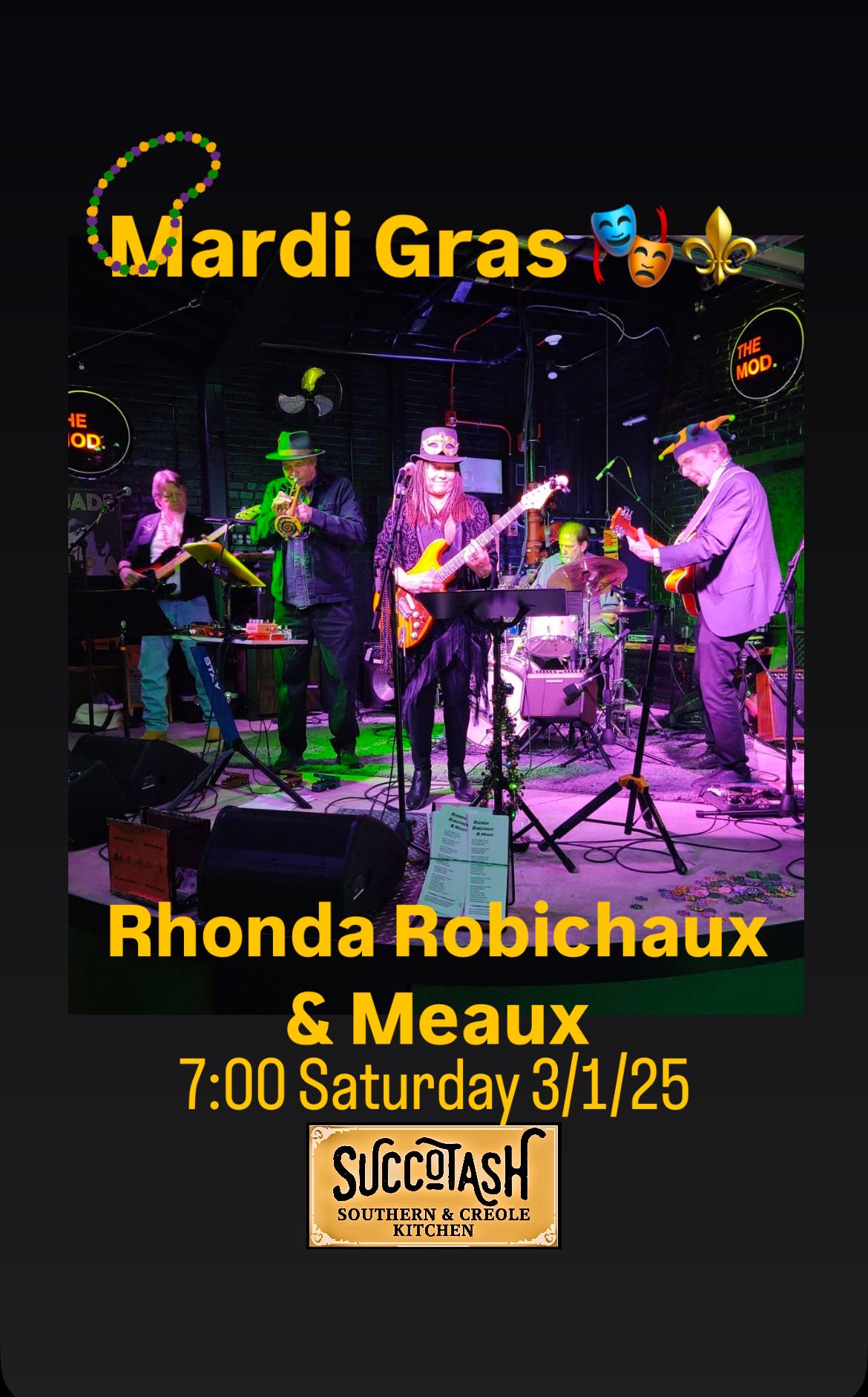 Mardi Gras with Rhonda Robichaux & Meaux