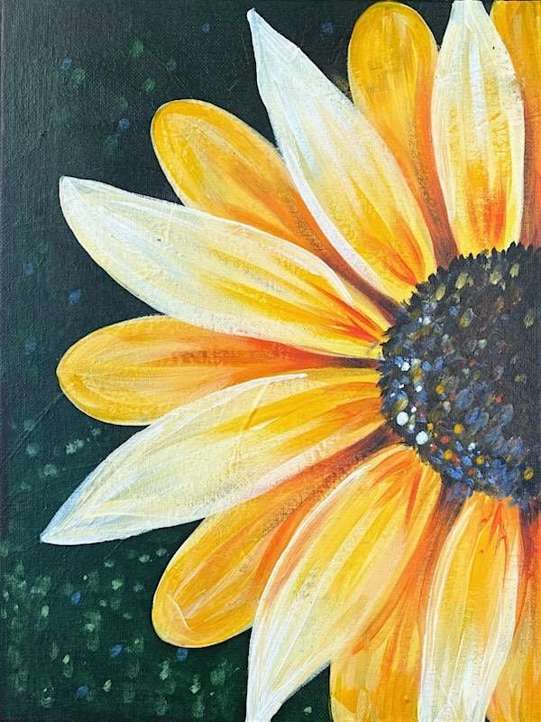 MVP Garden Paint Party w\/Kara - July Sunflowers