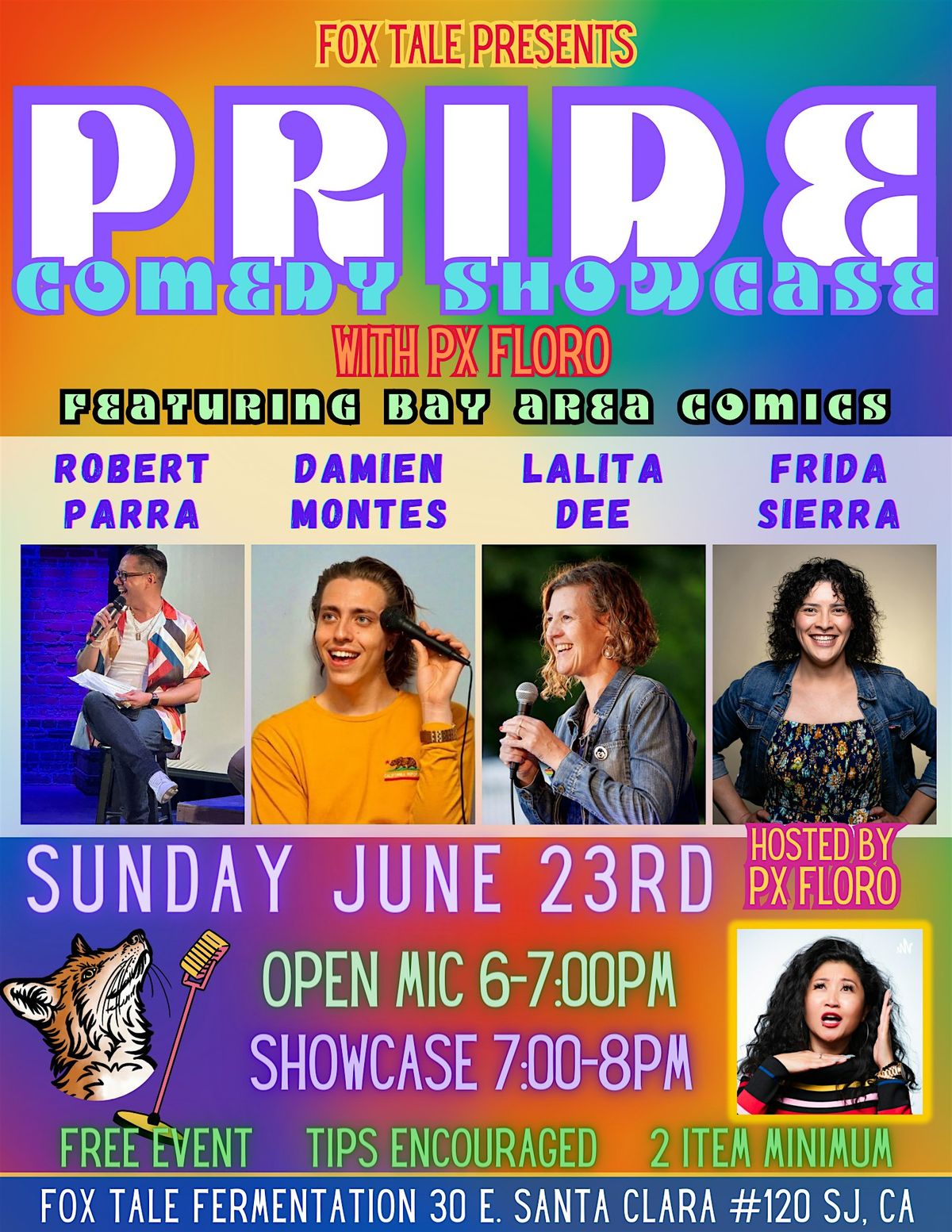 Pride Comedy Showcase at Fox Tale