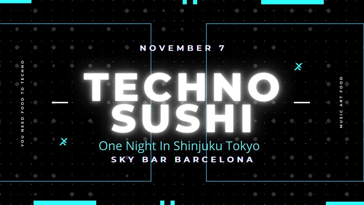One Night In Shinjuku Tokyo Japan Techno Sushi