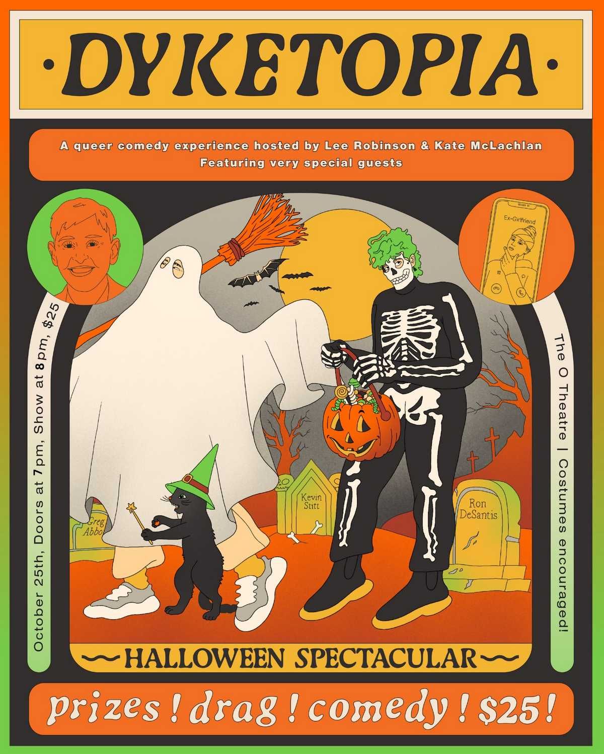 Dyketopia Halloween Spectacular at Oriental Theater Denver